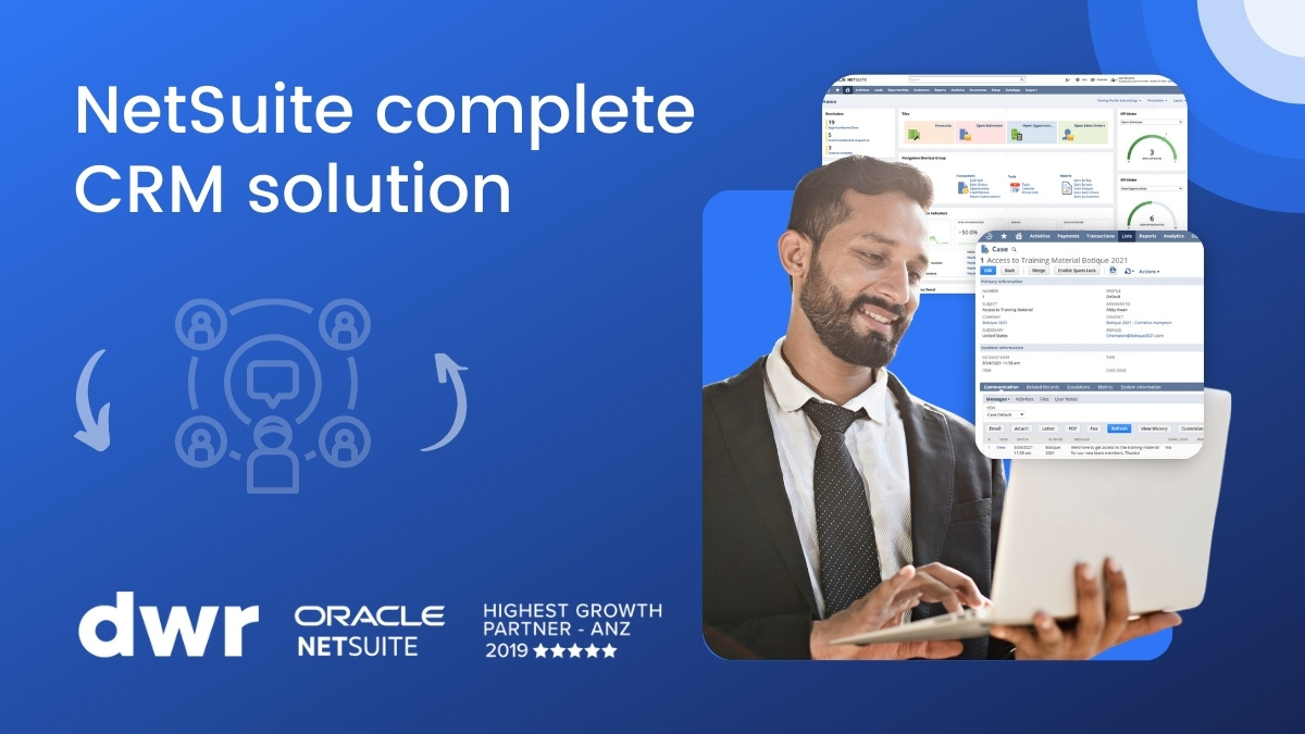 CRM Software Australia | Complete NetSuite CRM + ERP Solution